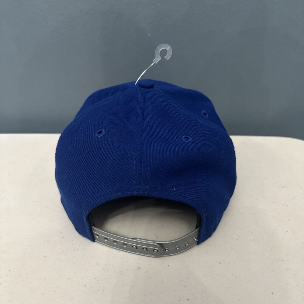 New Era 9Fifty Chicago Cubs Snapback Hat Blue Red 2018 Topps Card Design - Picture 4 of 9